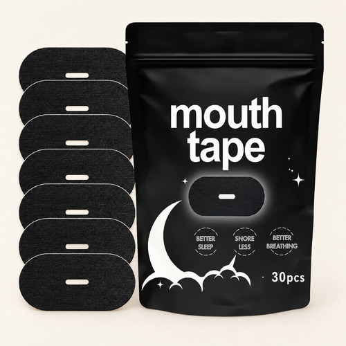 Lunera Mondtape – 30 Stuks – Zwart